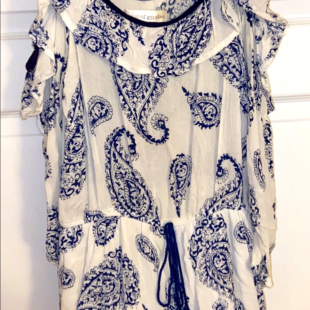 Romper off the shoulder